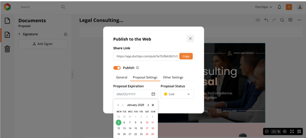 DocHipo proposal maker
