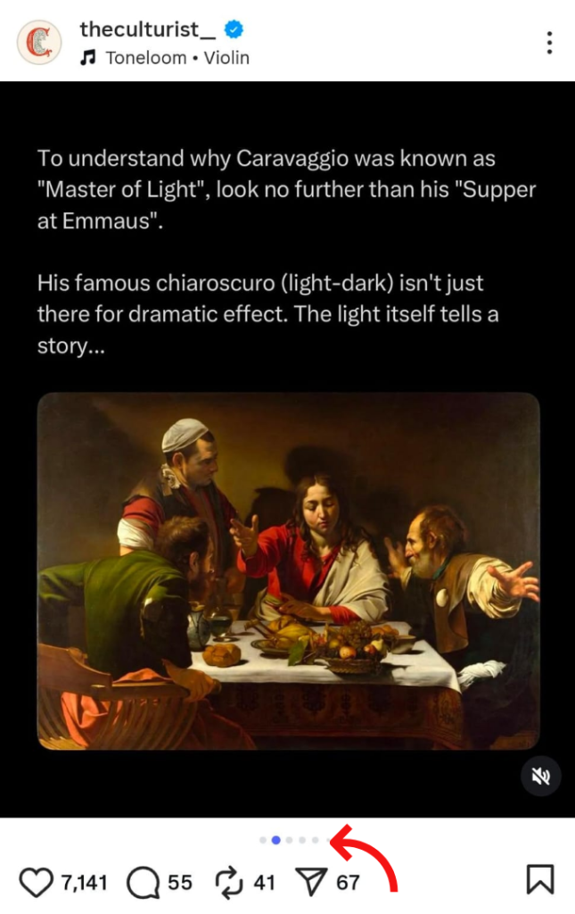 Instagram carousel image