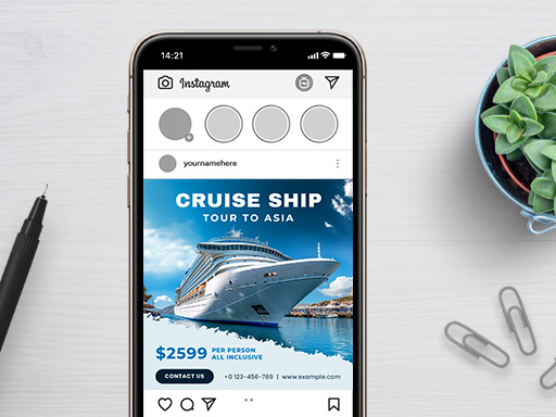 Cruise Instagram Post Templates