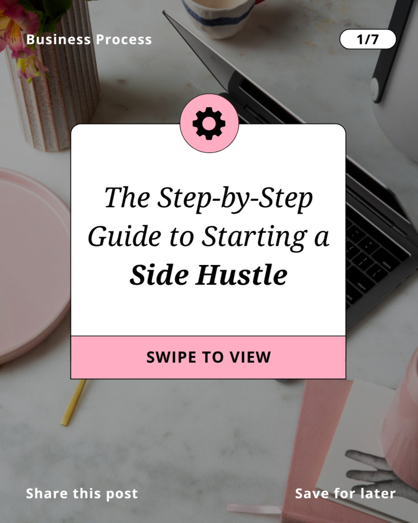 Instagram carousel ideas for process