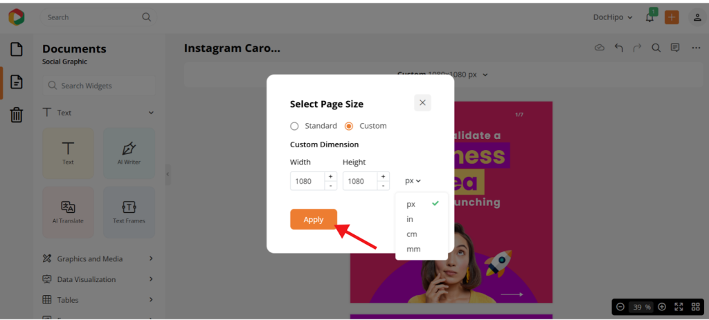 Optimizing Instagram carousel sizes Optimizing Instagram carousel sizes