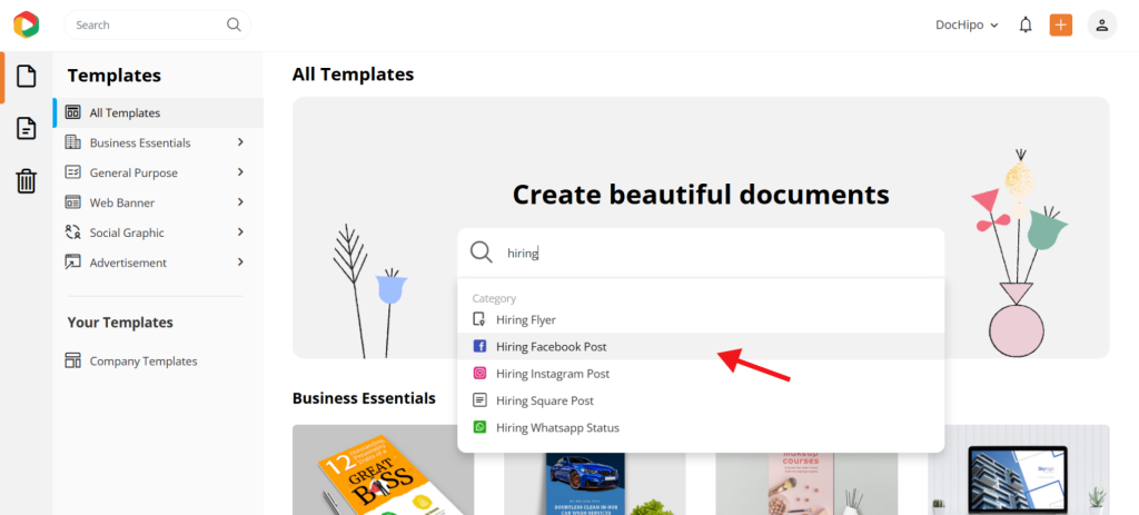 how to promote job openings with DocHipo how to promote job openings with DocHipo