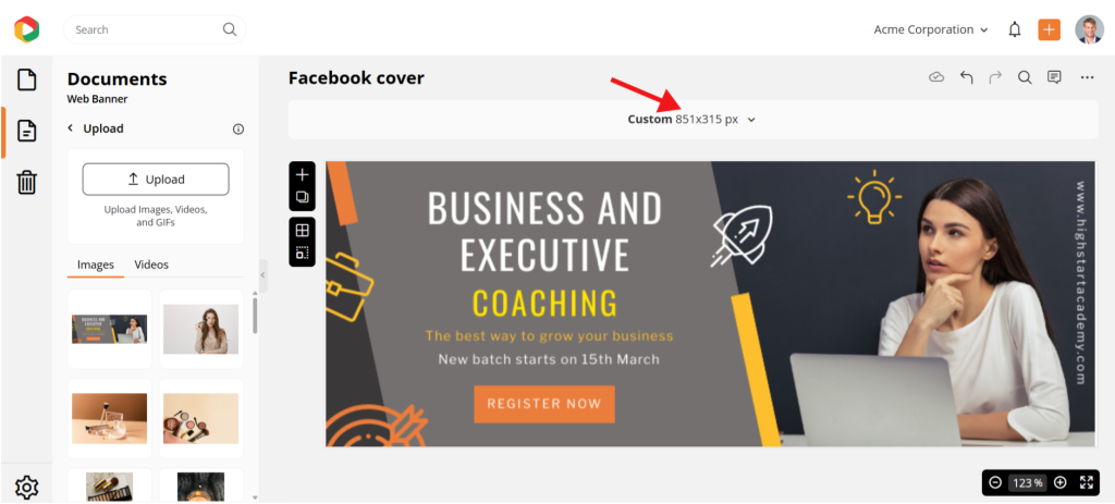 Facebook cover photo size changed