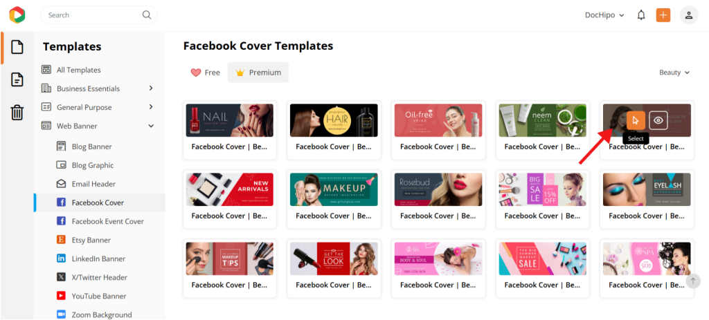 Facebook cover templates