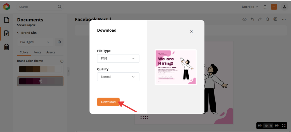 Downloading job post design Downloading job post design