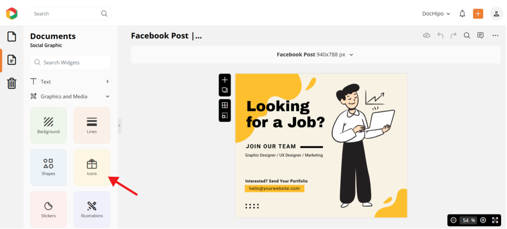 DocHipo design widgets DocHipo design widgets