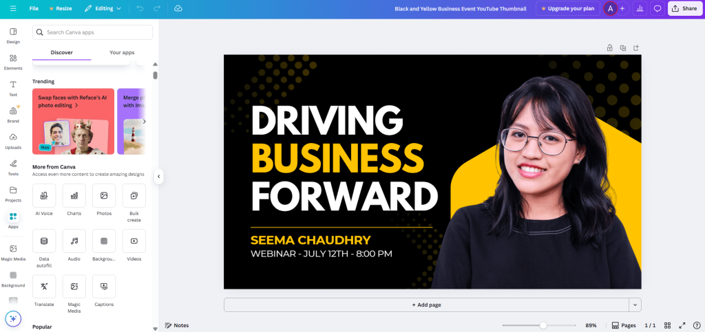 Canva app integrations