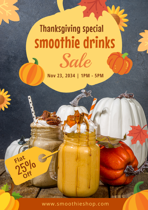 DocHipo Holiday-Ready Thanksgiving Sale Poster