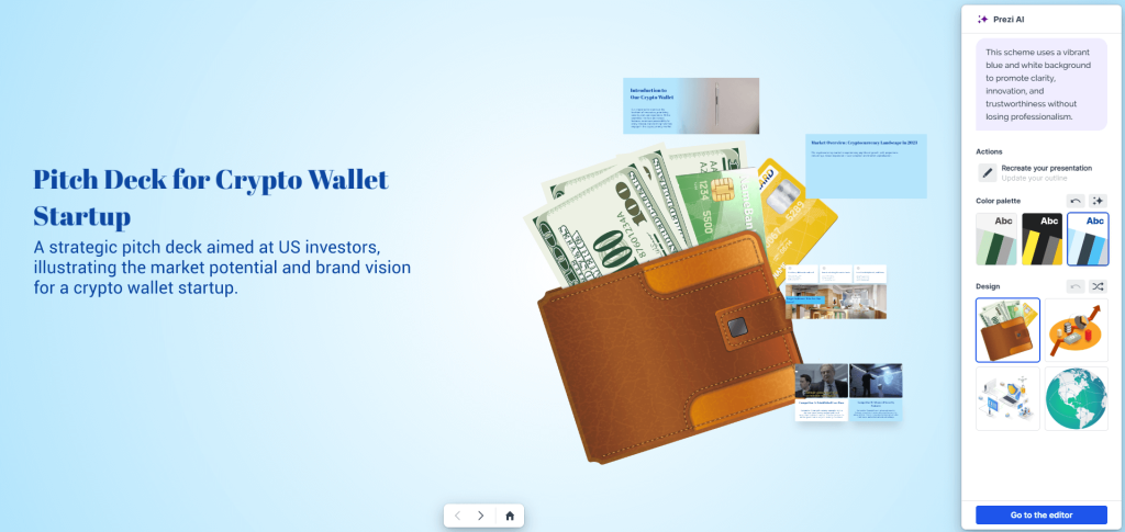 Presentation created with Prezi AI