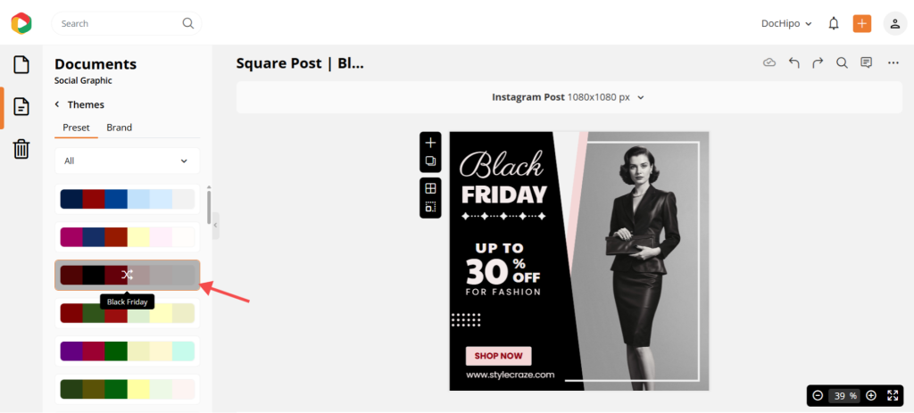 color themes in DocHipo color themes in DocHipo