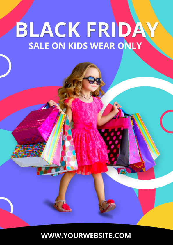 Black friday poster template