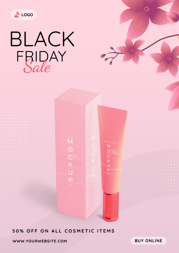 Black friday poster template