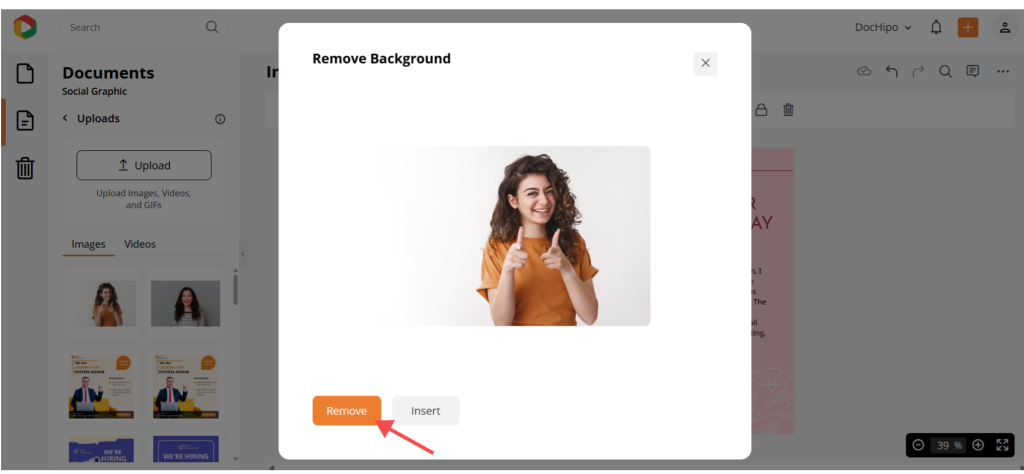 How to design testimonials in DocHipo How to design testimonials in DocHipo