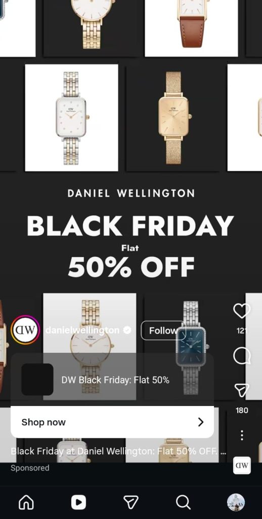Black friday social media ads Black friday social media ads