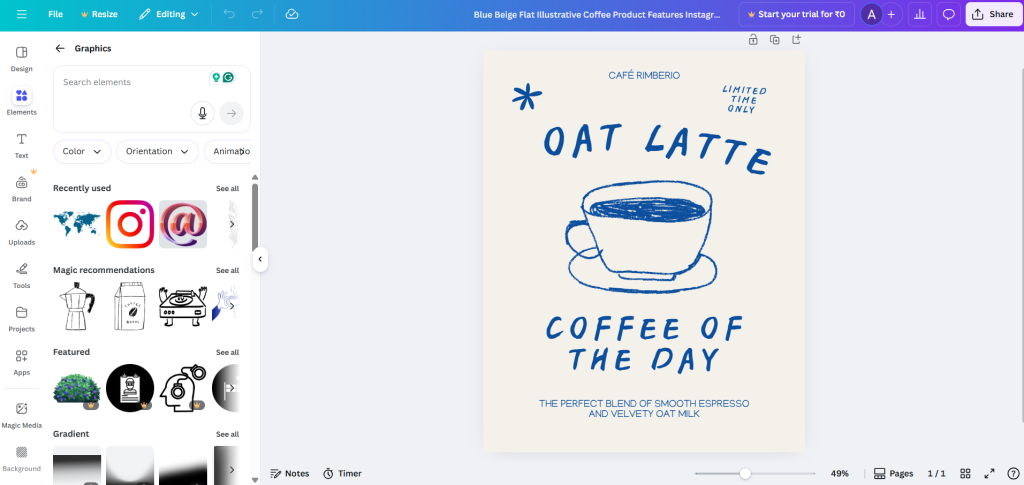 Canva graphics elements
