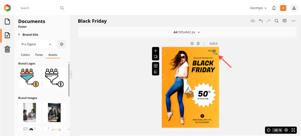 Brand kit in DocHipo Brand kit in DocHipo