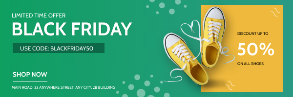 Black Friday Email Banner Template