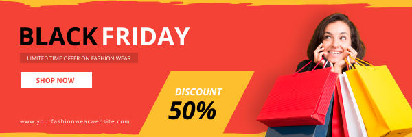 Black Friday Email Banner Template