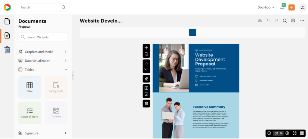 DocHipo proposal maker