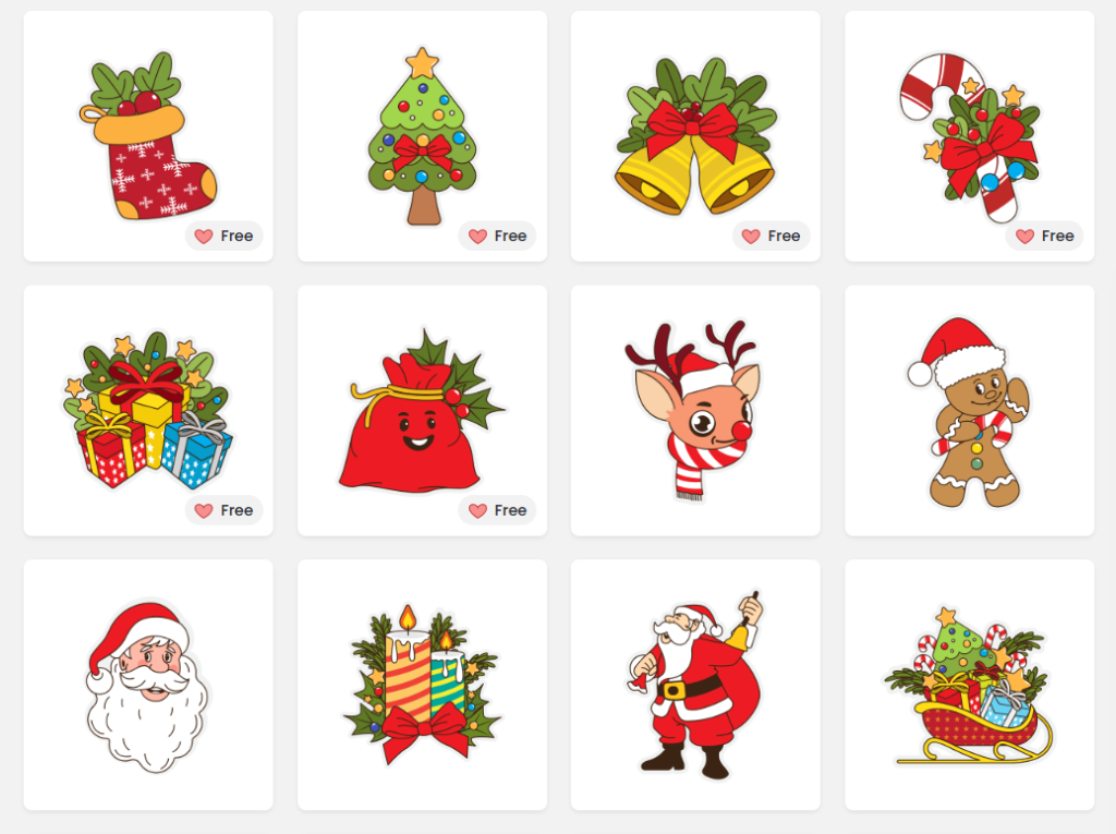 DocHipo Christmas stickers