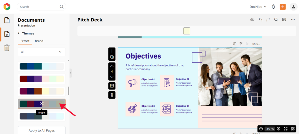 DocHipo color themes