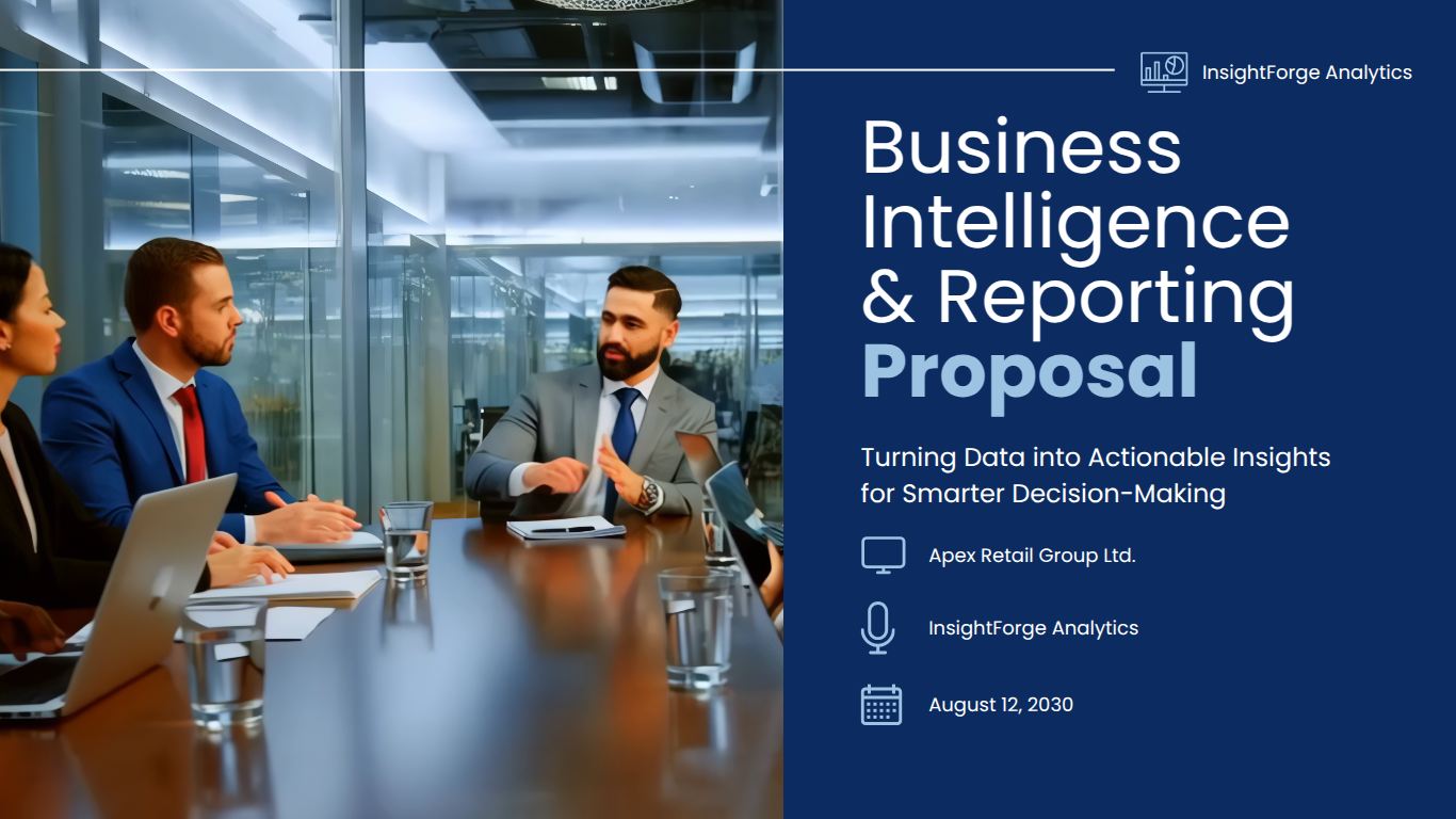 Business Intelligence proposal template in DocHipo