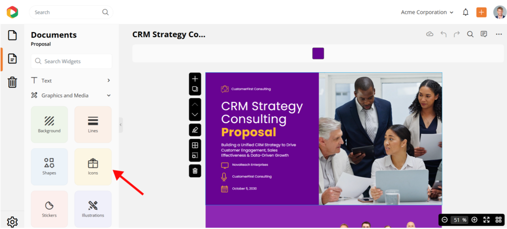 How to write a consulting proposal with  DocHipo