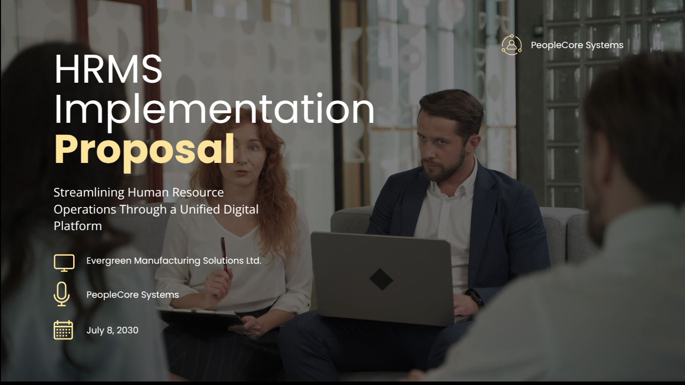 DocHipo HR services proposal template