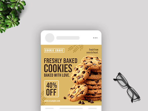 Food Square Video Templates