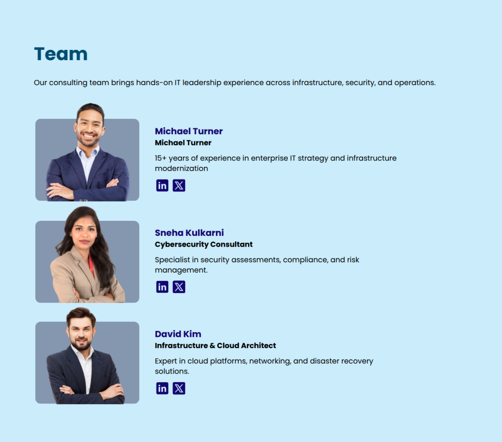 Consulting proposal template Consulting proposal template