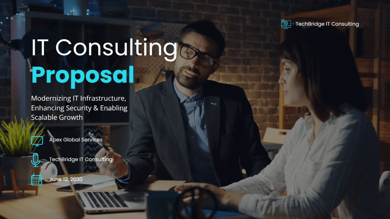 Consulting proposal template