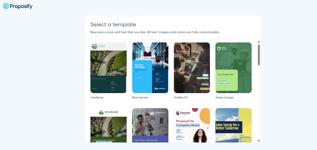 Proposify templates: Proposify vs PandaDoc vs DocHipo