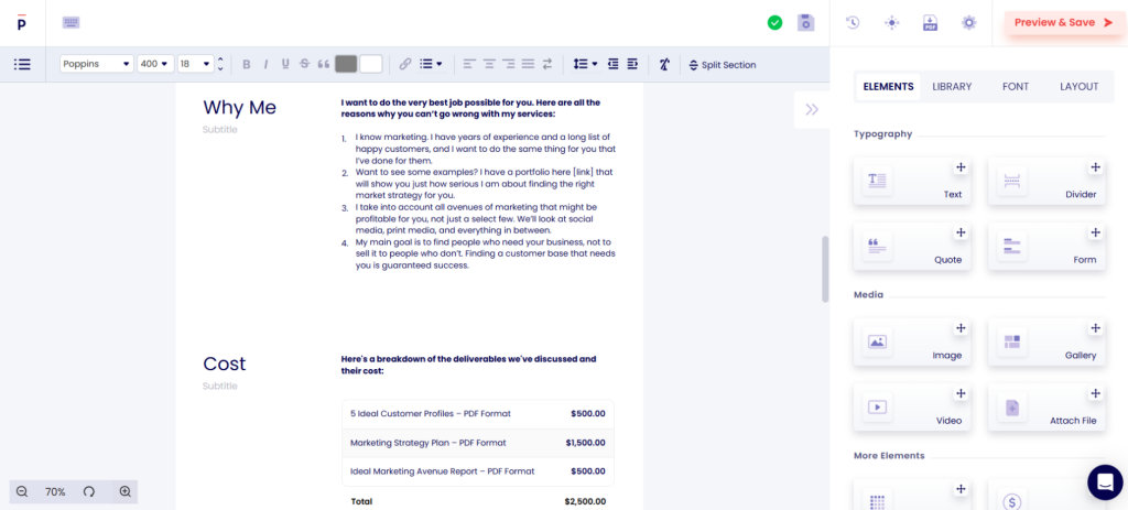 Prospero best proposal software