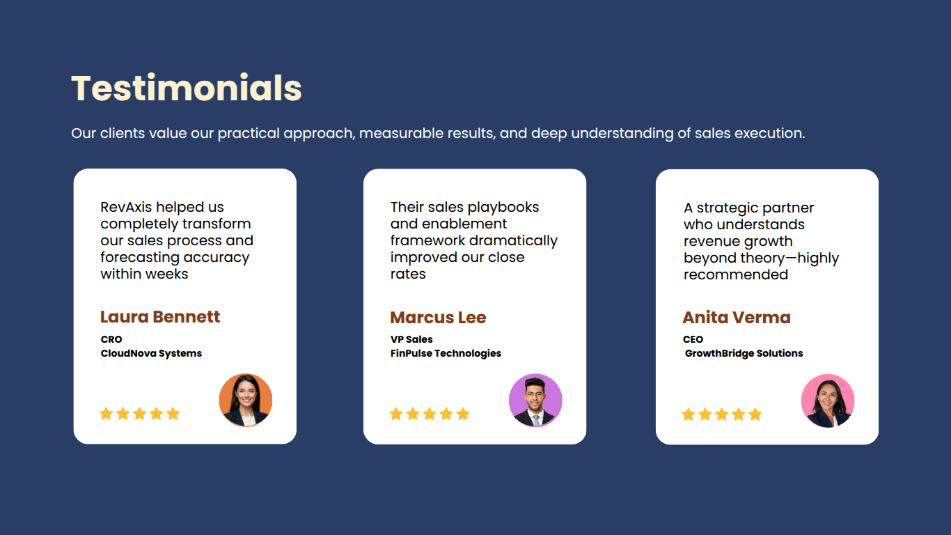 Consulting Proposal Template