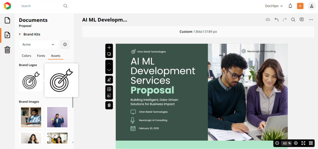 Brand Kits in DocHipo