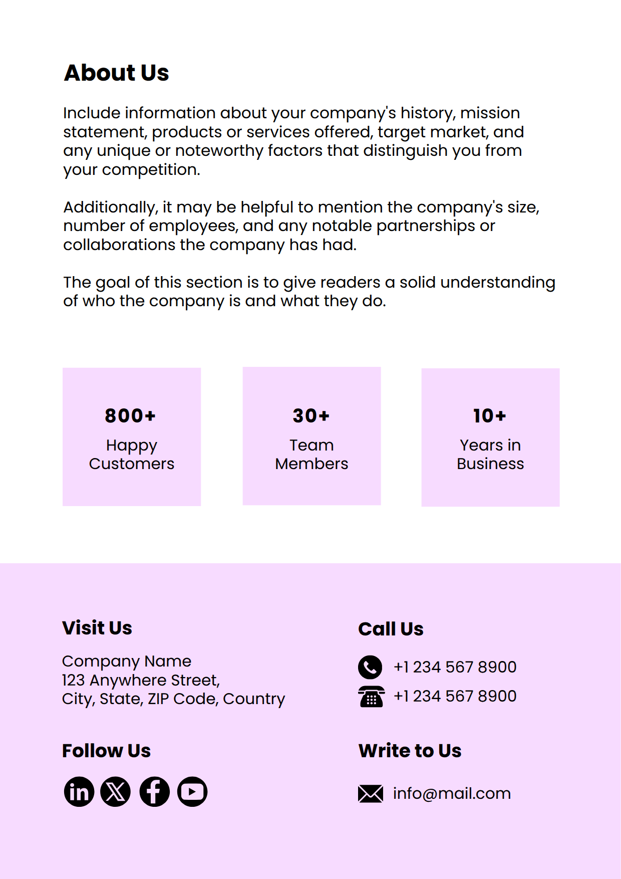 Case Study Affiliate Marketing Template About the Company Slide