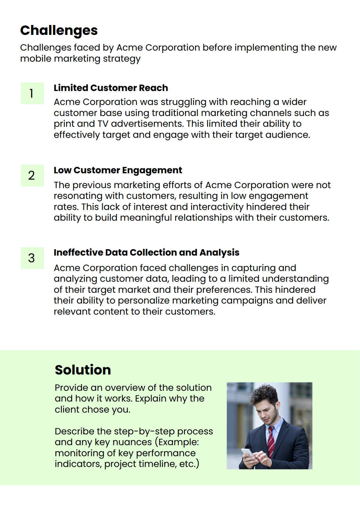 Case Study Mobile Marketing Key Challenges