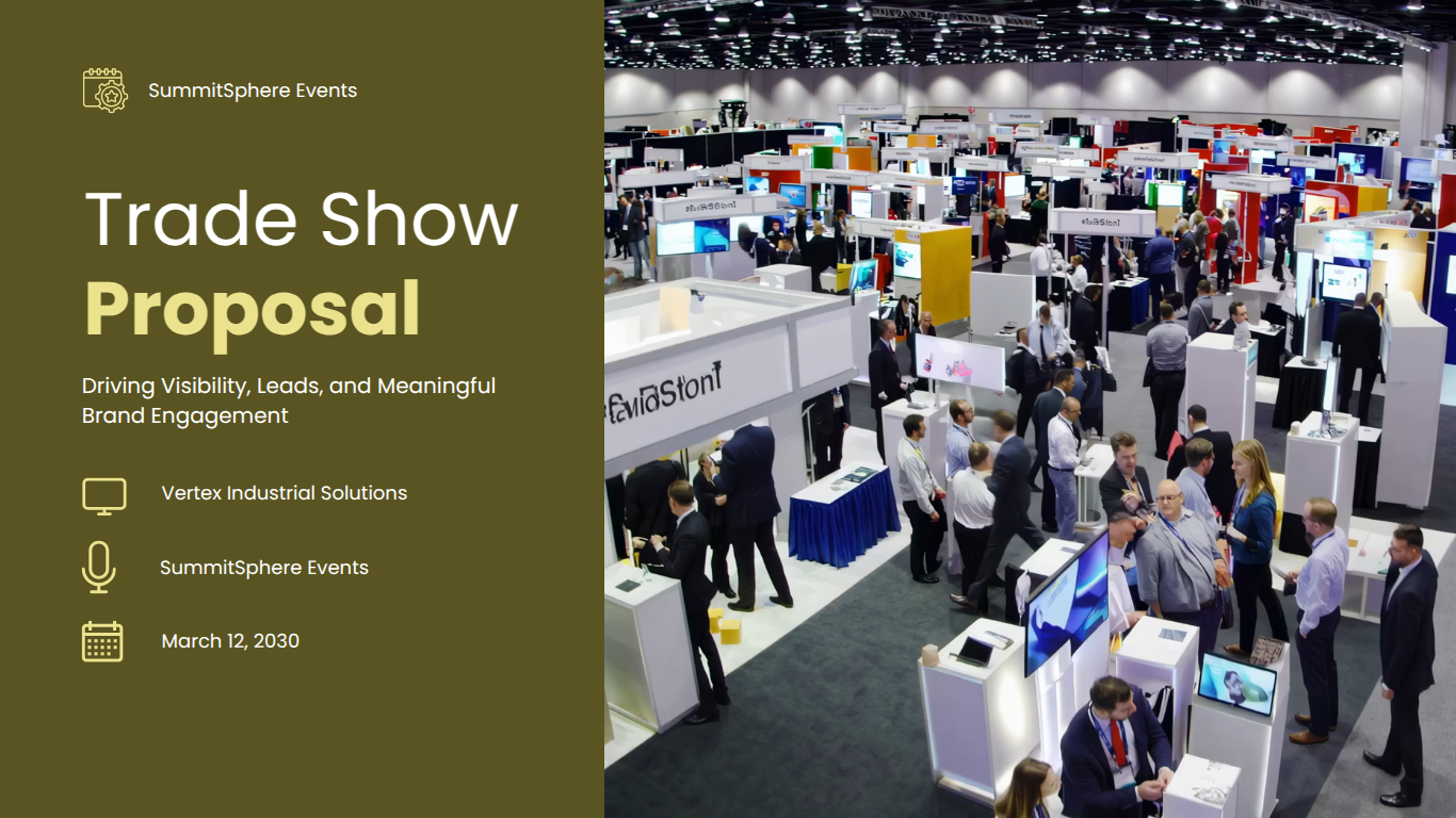 DocHipo Trade Show Event Proposal Template