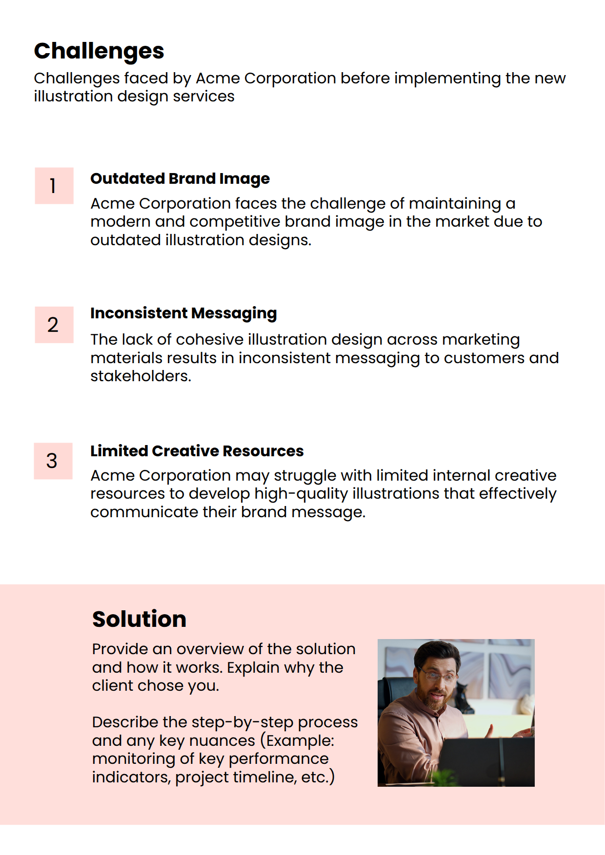 Illustration Case Study Template Problem Chapter