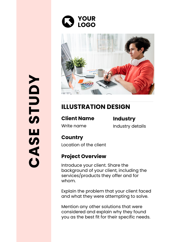 Illustration design case study template