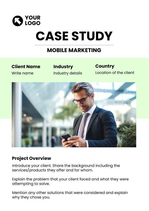 Mobile Marketing Case Study Example in DocHipo