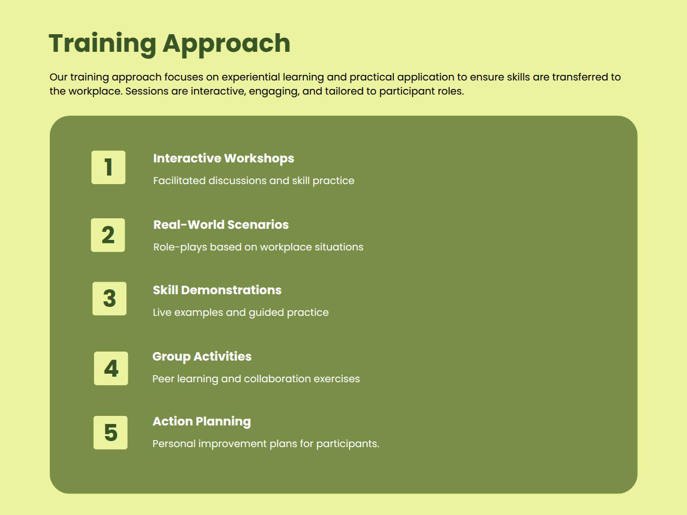 soft skill training proposal template soft skill training proposal template