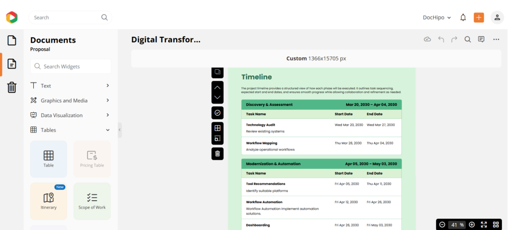proposify vs better proposals vs dochipo templates