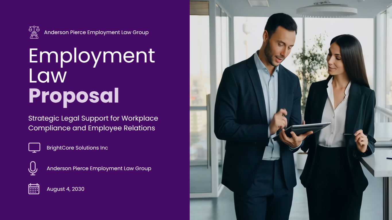 DocHipo Employment Law Proposal Template