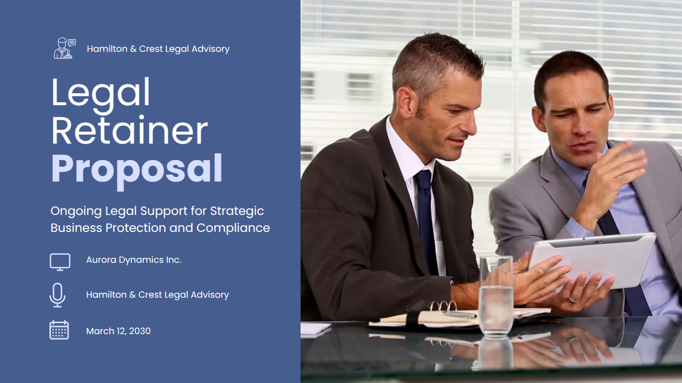 DocHipo Legal Retainer Proposal Template