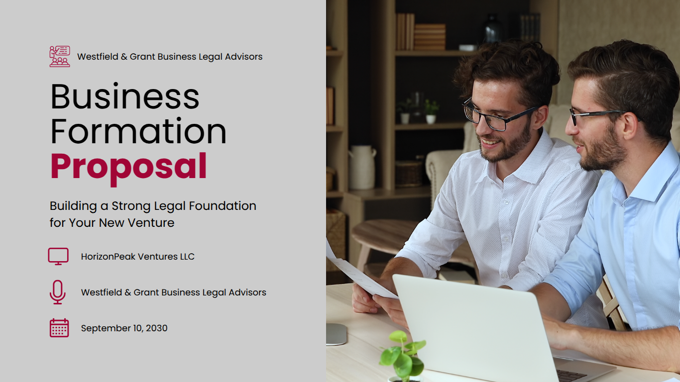 DocHipo business formation law proposal template