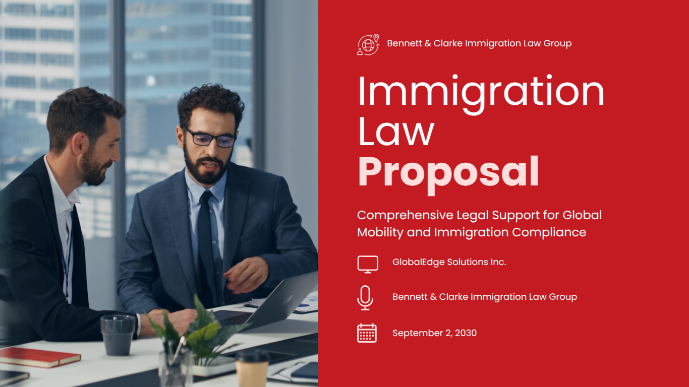 DocHipo immigration legal services proposal template