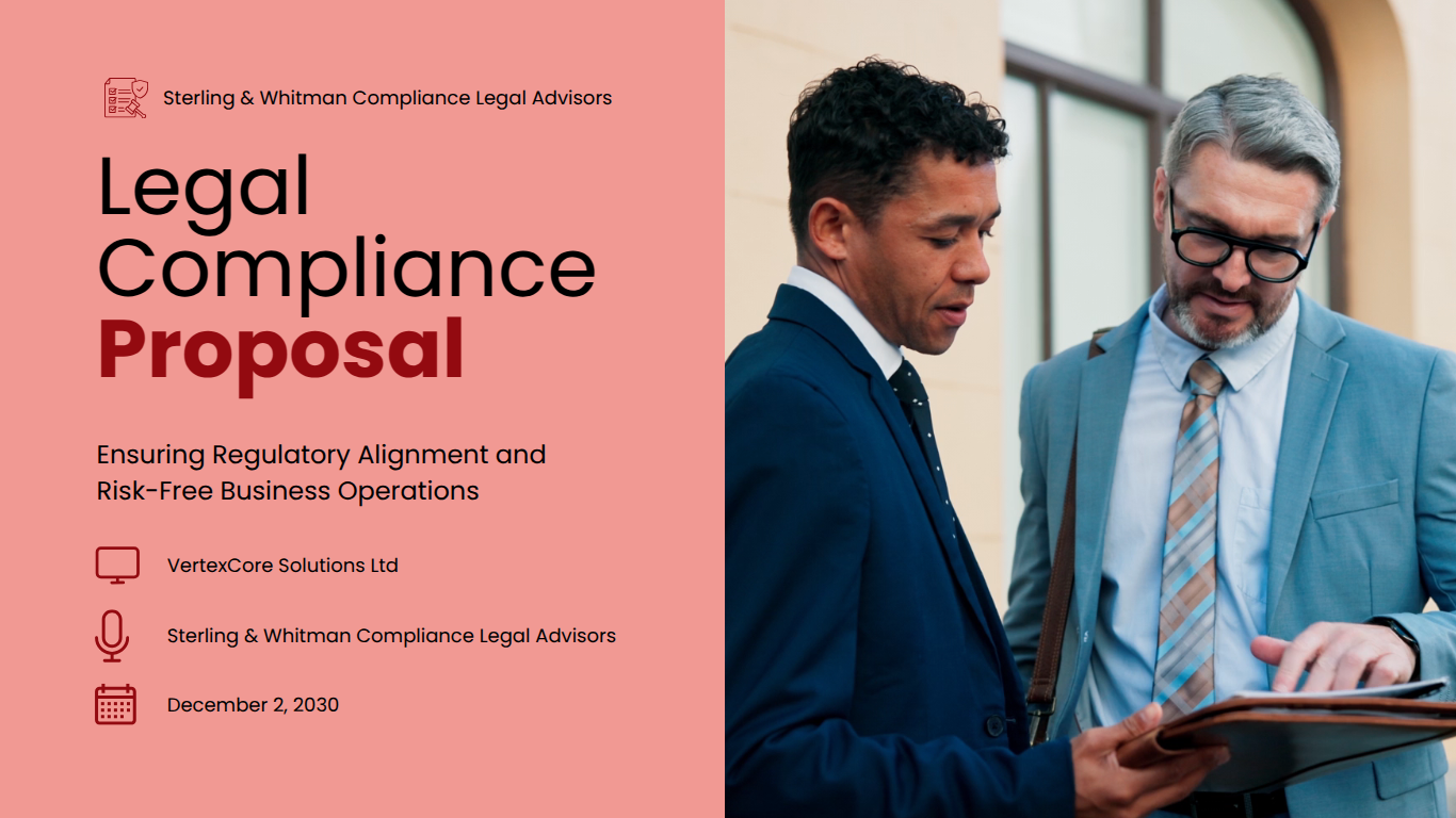 Legal Compliance Proposal Template in DocHipo