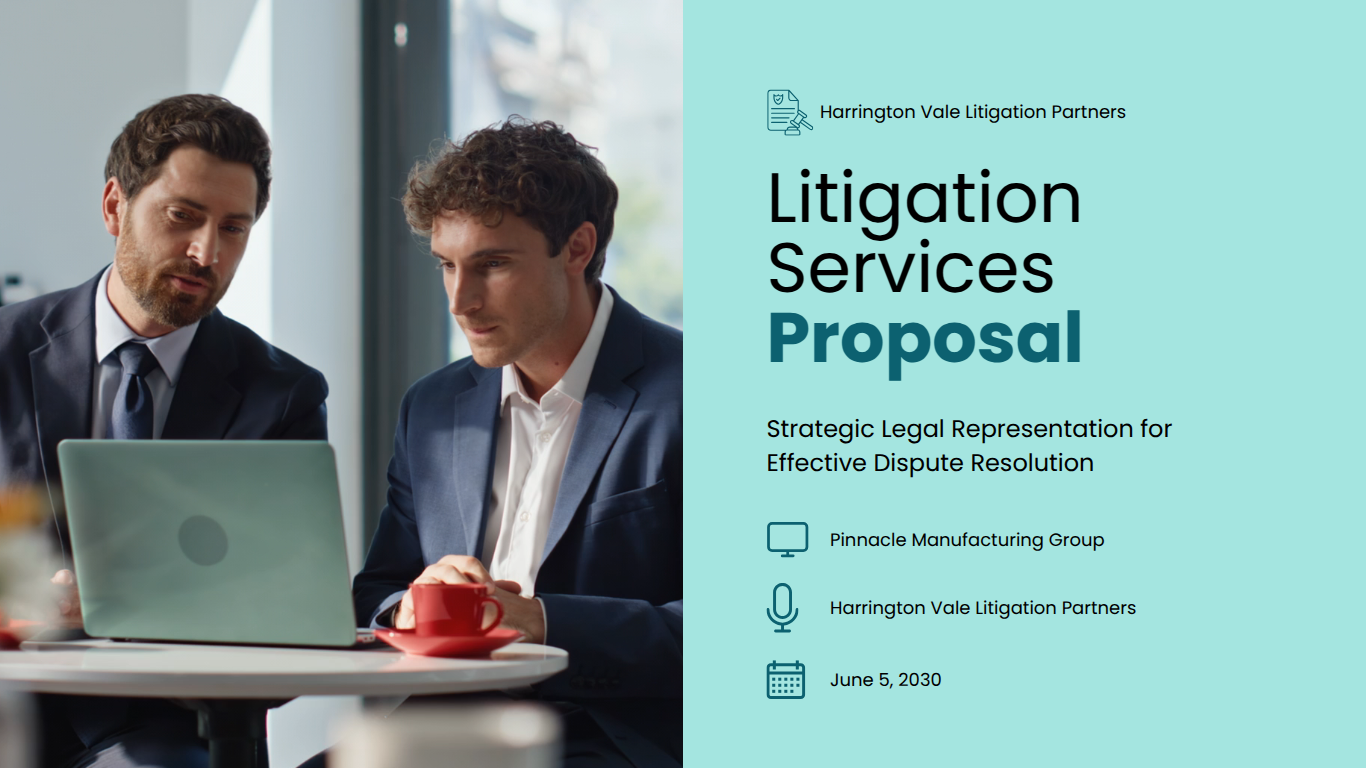 Litigation Services Proposal Template in DocHipo