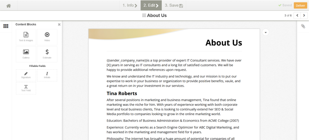Proposal software for small businesses: Proposable Proposal software for small businesses: Proposable